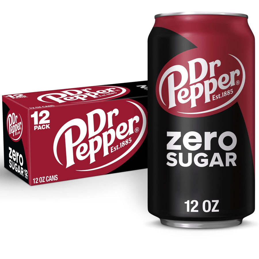 Dr Pepper Zero Sugar Soda - Light Ready